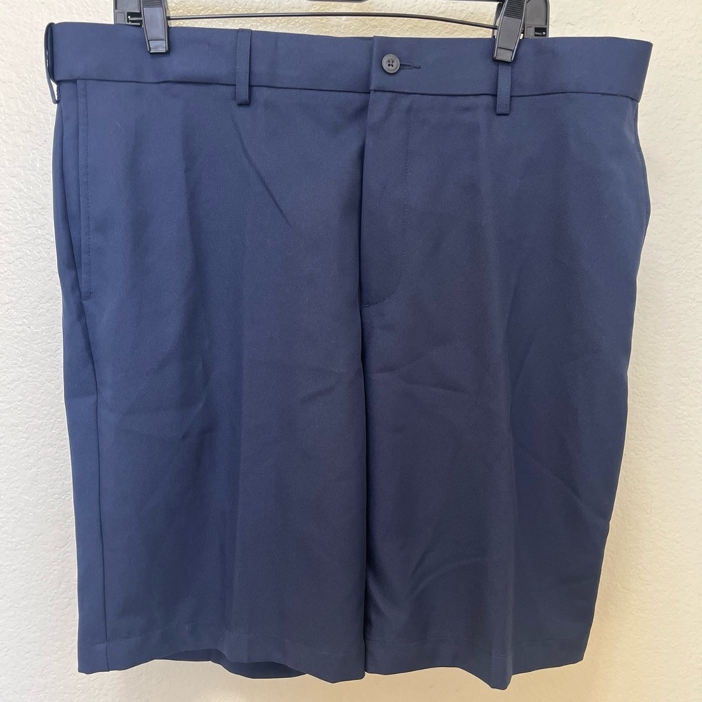 GRAND SLAM PERFORMANCE Golf Shorts Mens 38 Expandable Waist NWT Dark Blue UPF 50